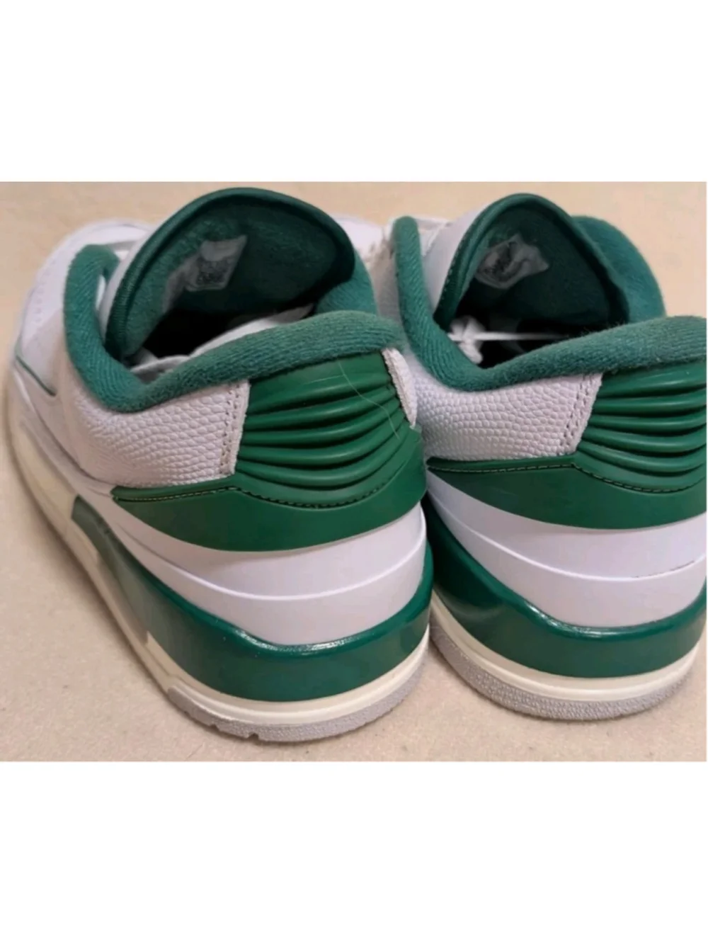 Nike Air Jordan 2/3 Low White Pine Green US Men's Size 10 F105